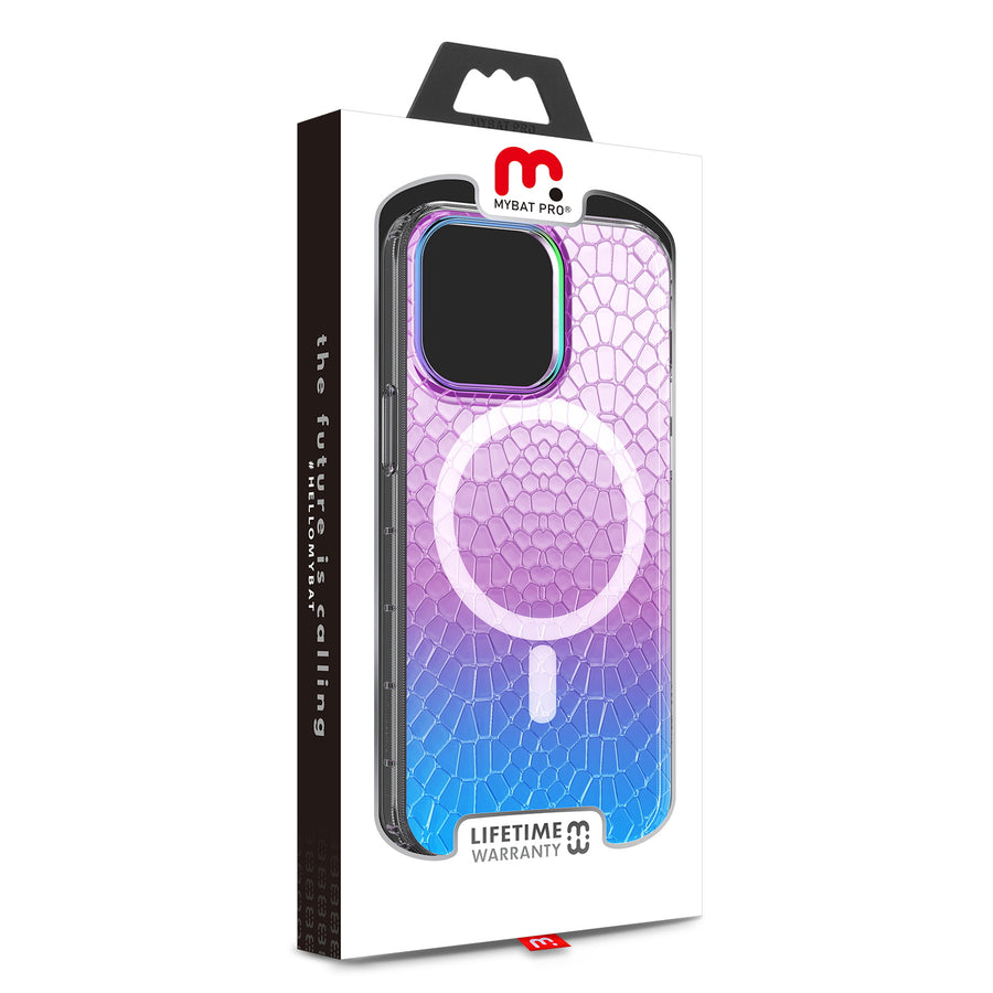 MyBat Pro Mood Series MagSafe Case for Apple iPhone 14 Pro - Iridescent Snake - RIP14PCSFSSM507-9.jpg