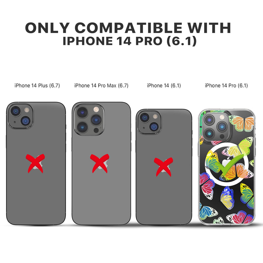 MyBat Pro Mood Series MagSafe Case for Apple iPhone 14 Pro - Neon Butterflies - RIP14PCSFSSM508-8.jpg