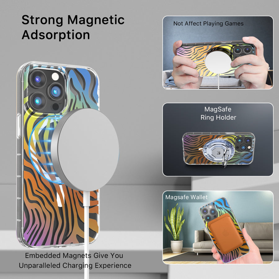 MyBat Pro Mood Series MagSafe Case for Apple iPhone 14 Pro - Zebra - RIP14PCSFSSM513-5.jpg