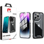 MyBat Pro Lux Series Case with Tempered Glass for Apple iPhone 14 Pro - Black