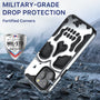 MyBat Pro Skullcap Hybrid Protector Cover for Apple iPhone 14 Pro - Silver Plating / Black - RIP14PCSSLCC101-5.jpg