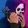 MyBat Pro Skullcap Hybrid Protector Cover for Apple iPhone 14 Pro - Jet Black / Black - RIP14PCSSLCS001-7.jpg