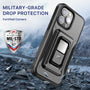 MyBat Pro Antimicrobial Stealth Series MagKick for Apple iPhone 14 Pro - Black / Black - RIP14PCSSMKS001-5.jpg