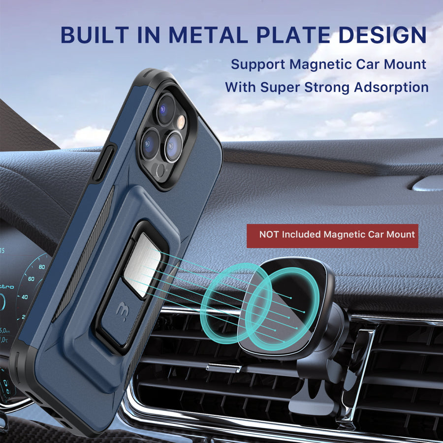 MyBat Pro Antimicrobial Stealth Series MagKick for Apple iPhone 14 Pro - Blue / Black - RIP14PCSSMKS002-4.jpg