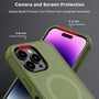 MyBat Pro Maverick Series MagSafe Case w/ Holster and Tempered Glass for Apple iPhone 14 Pro Max - Army Green - RIP14PMCS3NXMS004-6.jpg