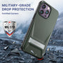 MyBat Pro Beyonder Series Case with Tempered Glass with Kickstand for Apple iPhone 14 Pro Max - Blackish Green - RIP14PMCSAMBS004-6.jpg