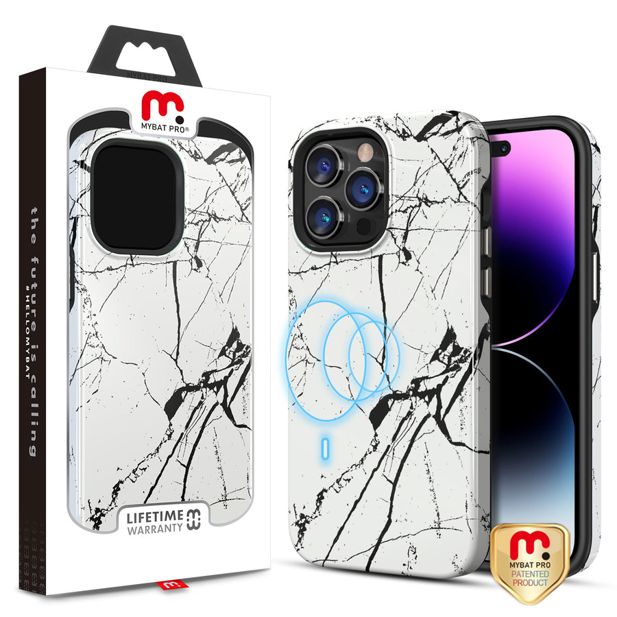 MyBat Pro Fuse Series MagSafe Case for Apple iPhone 14 Pro Max - Cracked Marble - RIP14PMCSD5MM011-1.jpg
