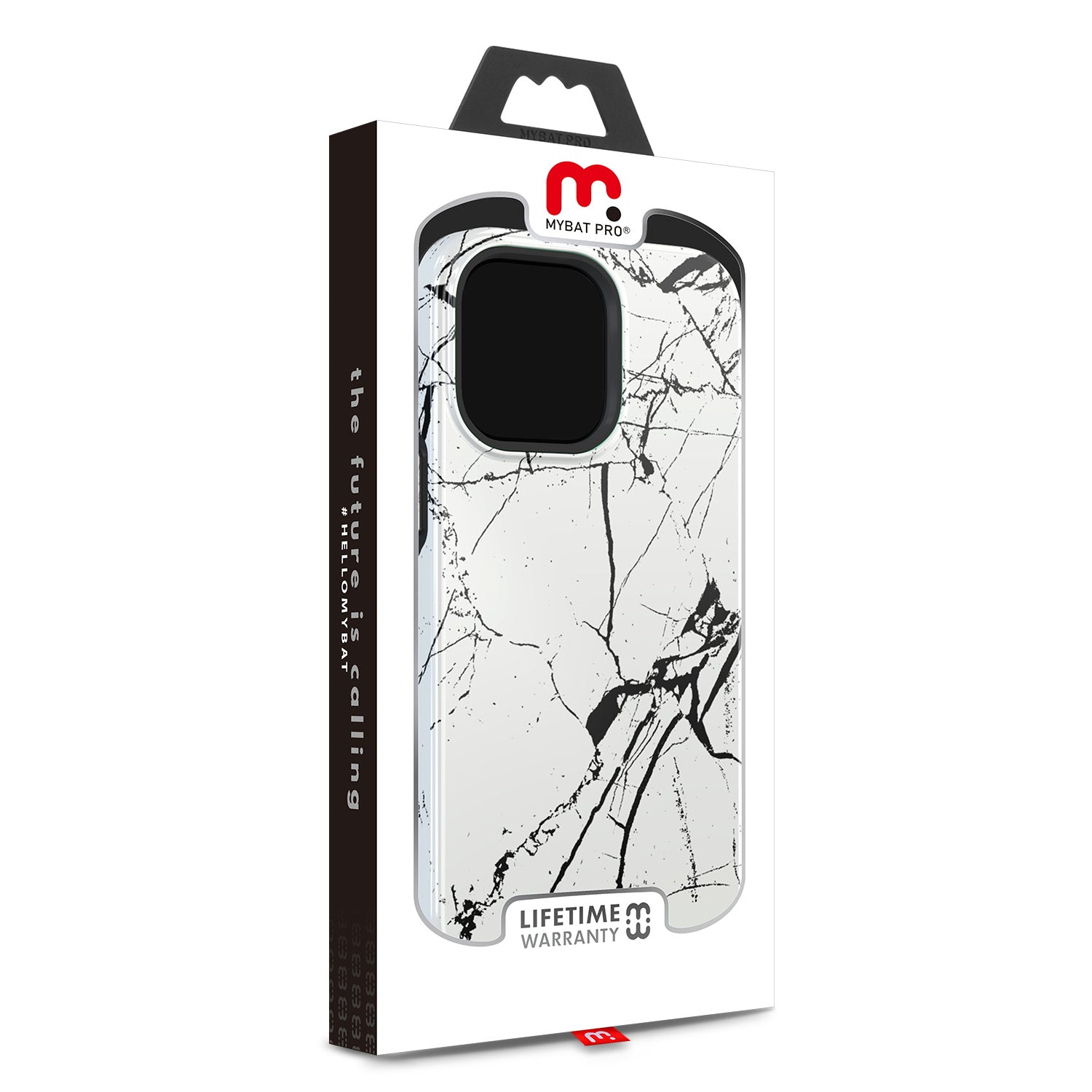 MyBat Pro Fuse Series MagSafe Case for Apple iPhone 14 Pro Max - Cracked Marble