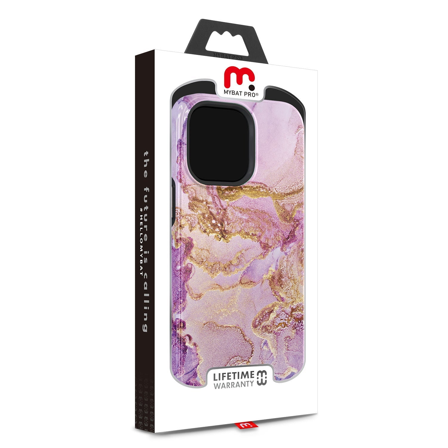 MyBat Pro Fuse Series MagSafe Case for Apple iPhone 14 Pro Max - Purple Marble