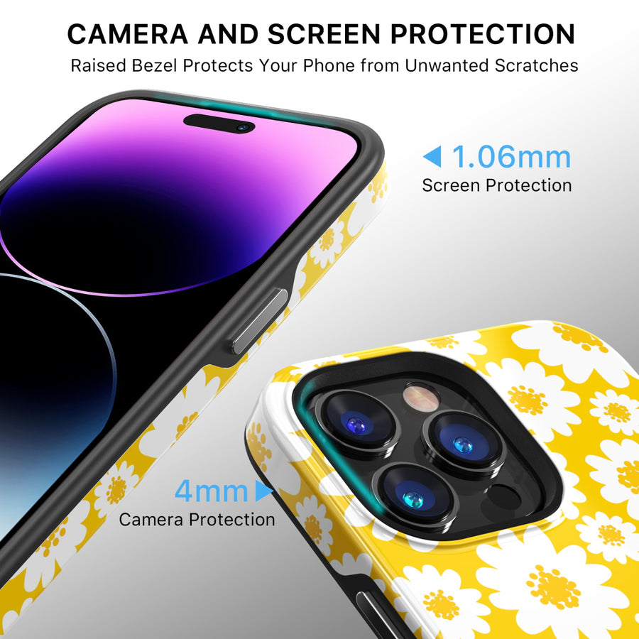 MyBat Pro Fuse Series MagSafe Case for Apple iPhone 14 Pro Max - Yellow Daisy - RIP14PMCSD5MM019-4.jpg