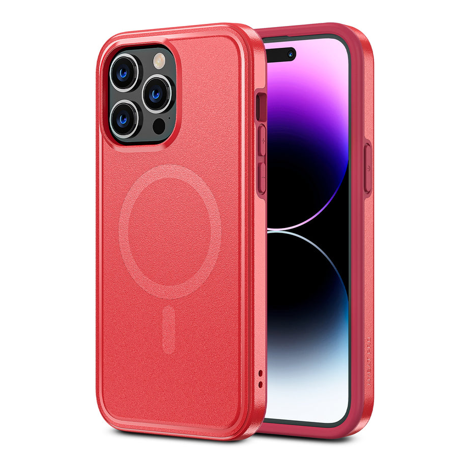 MyBat Pro Fuse Series Case Bundle + MagStash Wallet Folio for Apple iPhone 14 Pro Max - Red  / Black - RIP14PMCSD5MS105-CH411-3.jpg