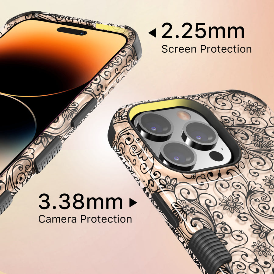 MyBat Pro TUFF Series Case for Apple iPhone 14 Pro Max - Leaf Clover - RIP14PMCSE1TA197-8.jpg