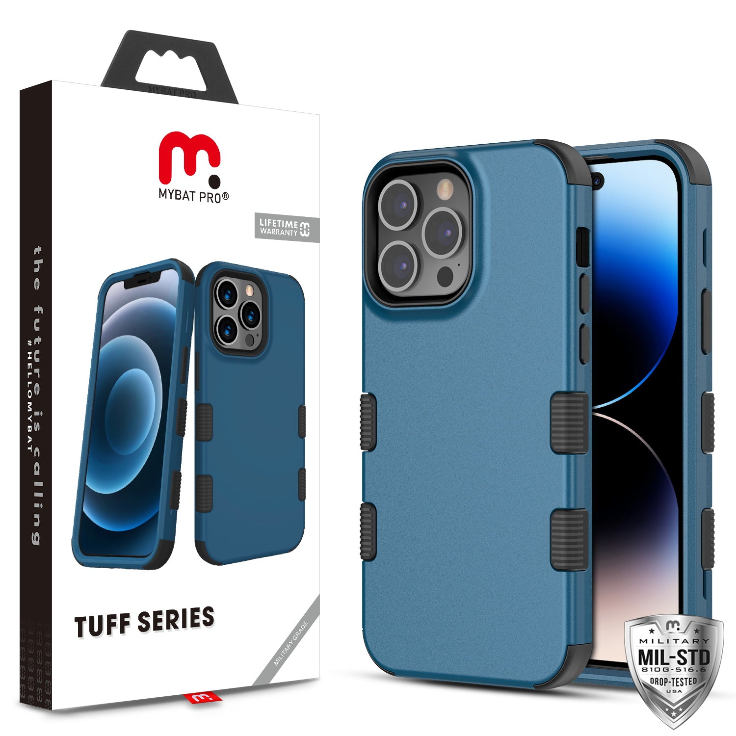 MyBat Pro TUFF Series Case for Apple iPhone 14 Pro Max - Blue