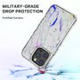 MyBat Pro TUFF Kleer Hybrid Case for Apple iPhone 14 Pro Max - White Marbling / Electroplating Silver - RIP14PMCSE4TM201-5.jpg
