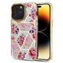 MyBat Pro TUFF Kleer Hybrid Case for Apple iPhone 14 Pro Max - Electroplated Roses Marble / Electroplating Gold - RIP14PMCSE4TM251-2.jpg