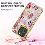 MyBat Pro TUFF Kleer Hybrid Case for Apple iPhone 14 Pro Max - Electroplated Roses Marble / Electroplating Gold - RIP14PMCSE4TM251-5.jpg