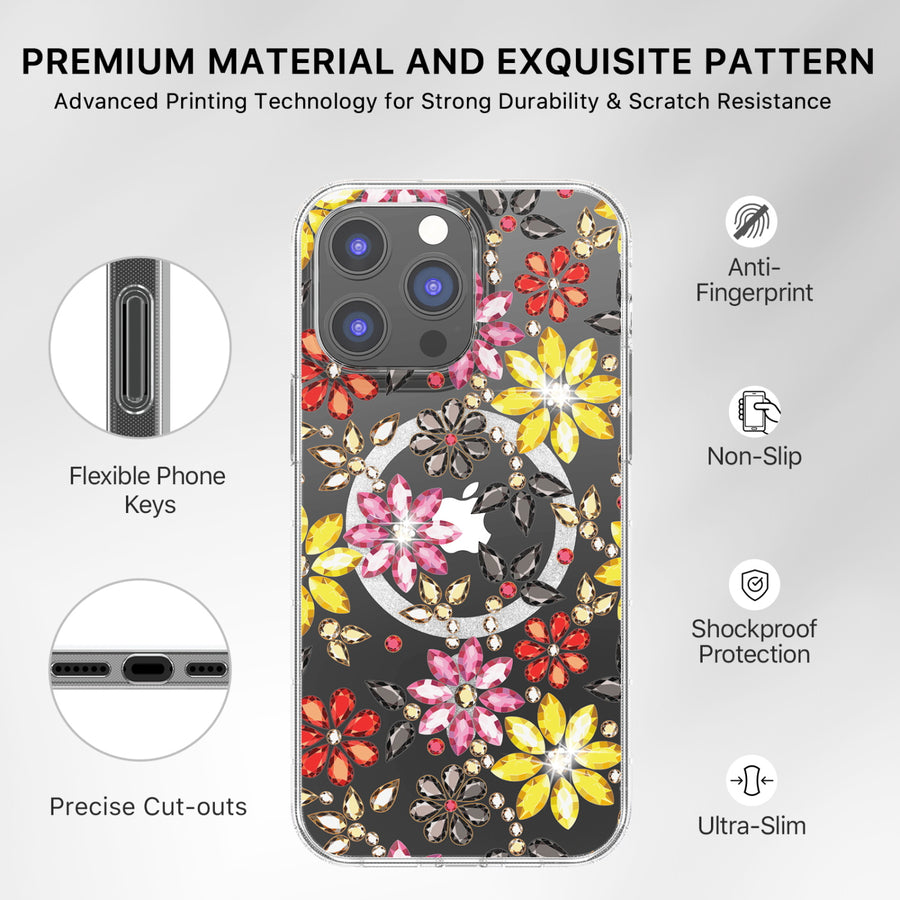 MyBat Pro Mood Series MagSafe Case (with Diamonds) for Apple iPhone 14 Pro Max (6.7) - Bedazzle - RIP14PMCSFSSDM601-7.jpg