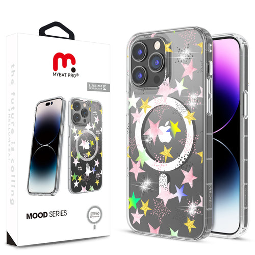 MyBat Pro Mood Series MagSafe Case (with Diamonds) for Apple iPhone 14 Pro Max (6.7) - Starstruck - RIP14PMCSFSSDM602-1.jpg