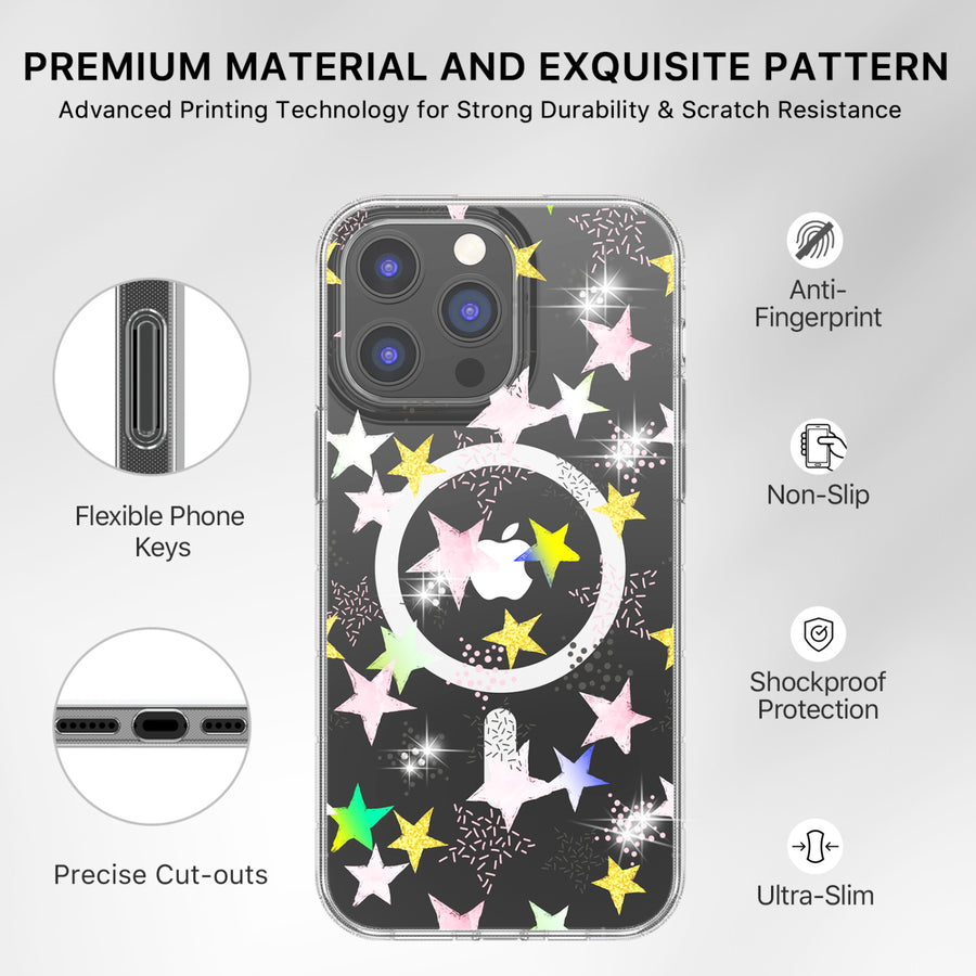 MyBat Pro Mood Series MagSafe Case (with Diamonds) for Apple iPhone 14 Pro Max (6.7) - Starstruck - RIP14PMCSFSSDM602-7.jpg