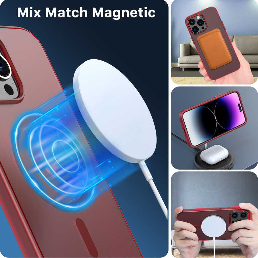 MyBat Pro Shade Series MagSafe Case for Apple iPhone 14 Pro Max - Merlot - RIP14PMCSFSSM302-3.jpg