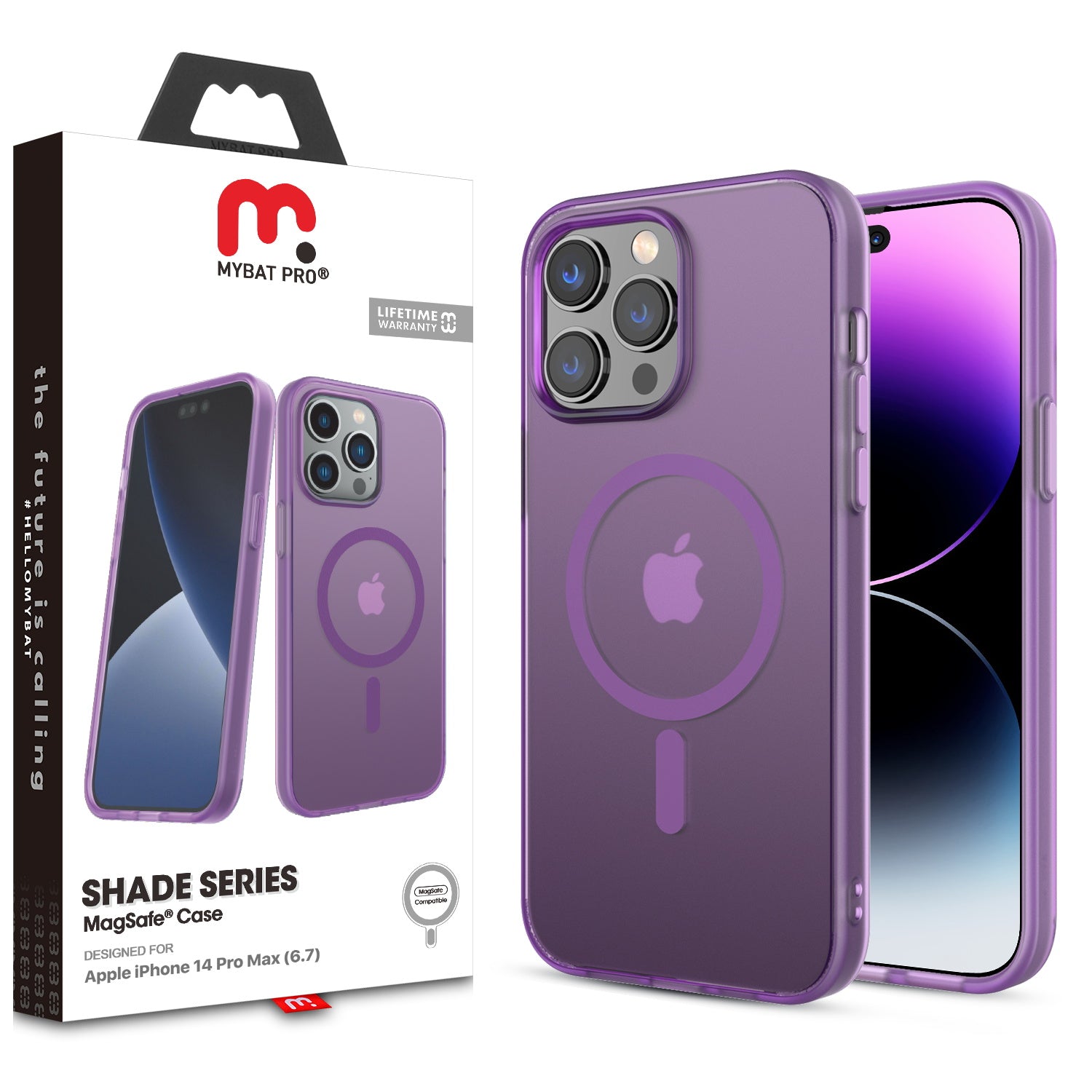 MyBat Pro Shade Series MagSafe Case for Apple iPhone 14 Pro Max - Purple