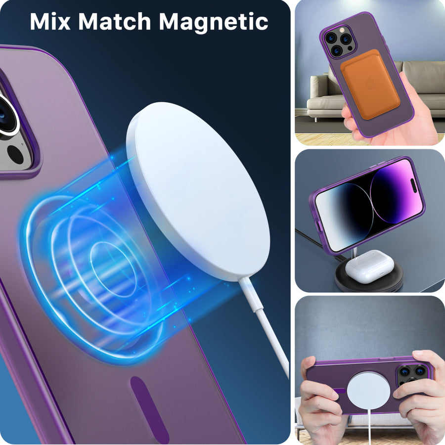 MyBat Pro Shade Series MagSafe Case for Apple iPhone 14 Pro Max - Purple - RIP14PMCSFSSM306-3.jpg