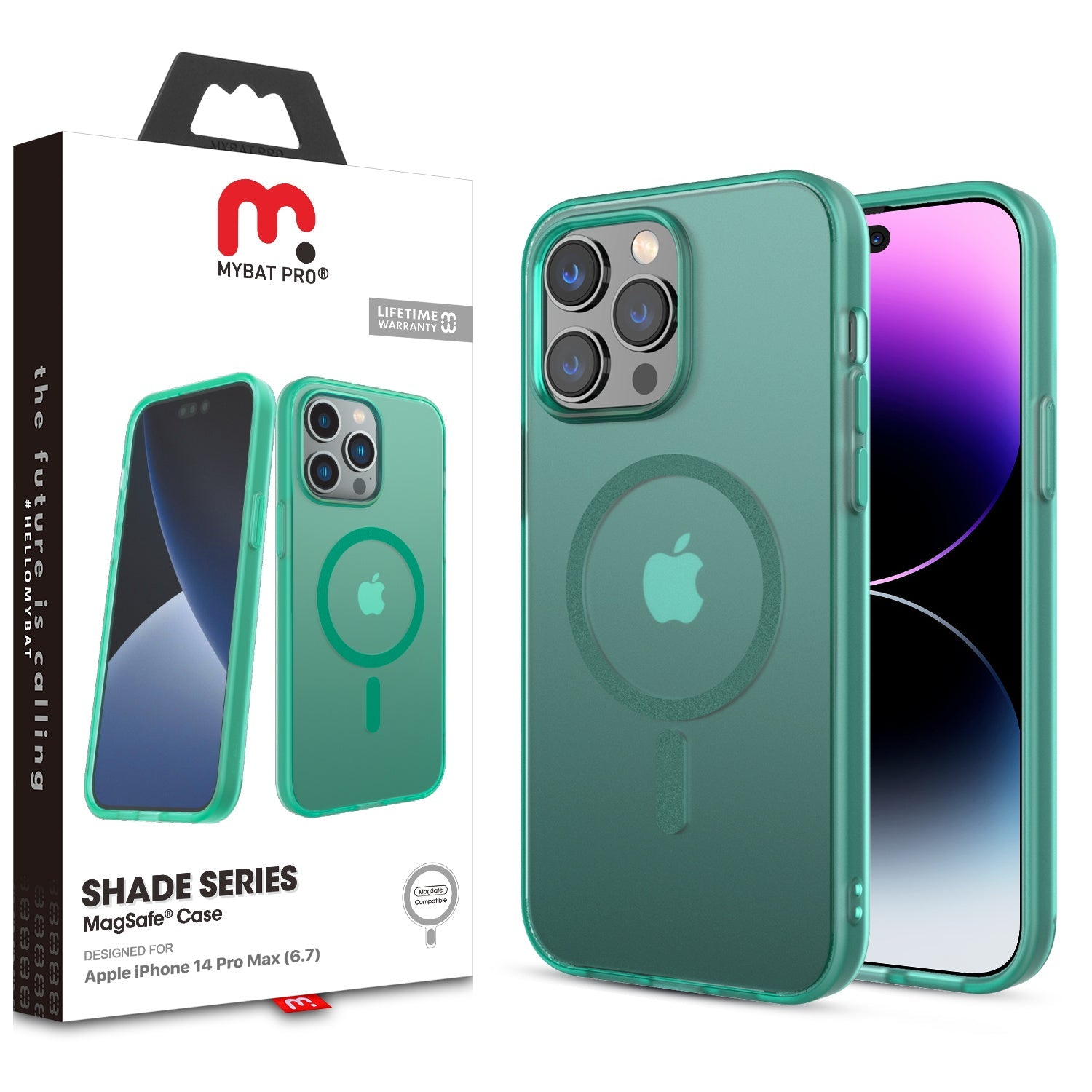MyBat Pro Shade Series MagSafe Case for Apple iPhone 14 Pro Max - Mint