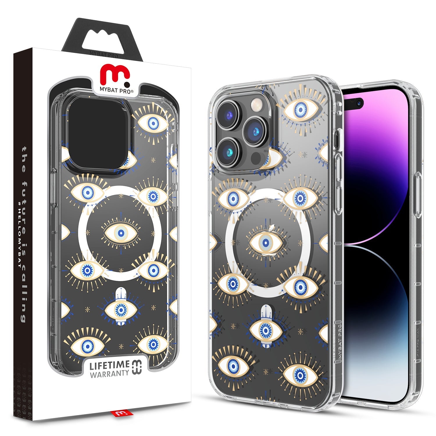 MyBat Pro Mood Series MagSafe Case for Apple iPhone 14 Pro Max - Evil Eye