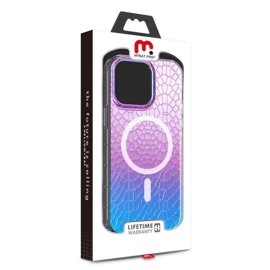 MyBat Pro Mood Series MagSafe Case for Apple iPhone 14 Pro Max - Iridescent Snake - RIP14PMCSFSSM507-9.jpg