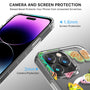 MyBat Pro Mood Series MagSafe Case for Apple iPhone 14 Pro Max - Neon Butterflies - RIP14PMCSFSSM508-4.jpg