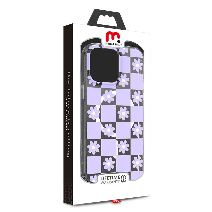 MyBat Pro Mood Series MagSafe Case for Apple iPhone 14 Pro Max - Retro Purple Floral - RIP14PMCSFSSM510-9.jpg