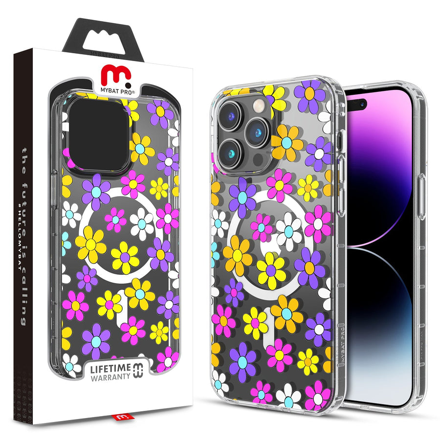 MyBat Pro Mood Series MagSafe Case for Apple iPhone 14 Pro Max - Multi Color Daisy