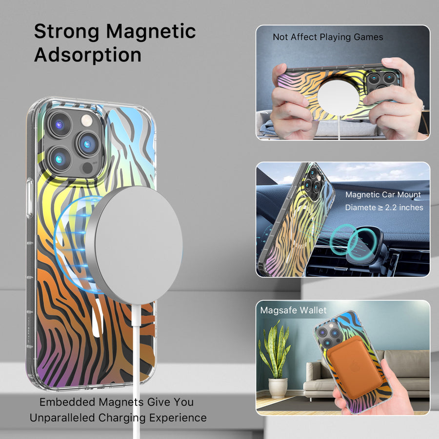 MyBat Pro Mood Series MagSafe Case for Apple iPhone 14 Pro Max - Zebra - RIP14PMCSFSSM513-5.jpg