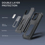 MyBat Pro Antimicrobial Stealth Series (with Stand) for Apple iPhone 14 Pro Max - Black / Black - RIP14PMCSSTSS001-3.jpg