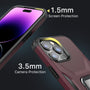 MyBat Pro Antimicrobial Stealth Series (with Stand) for Apple iPhone 14 Pro Max - Plum / Black - RIP14PMCSSTSS003-7.jpg