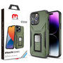 MyBat Pro Antimicrobial Stealth Series (with Stand) for Apple iPhone 14 Pro Max - Army Green / Black