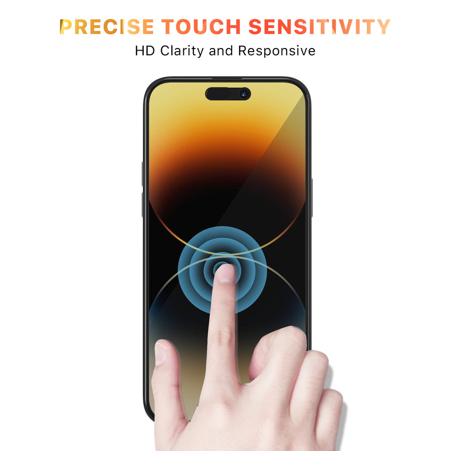 MyBat Pro Privacy Full Coverage Tempered Glass Screen Protector for Apple iPhone 14 Pro - Black - RIP14PSCF111-6.jpg