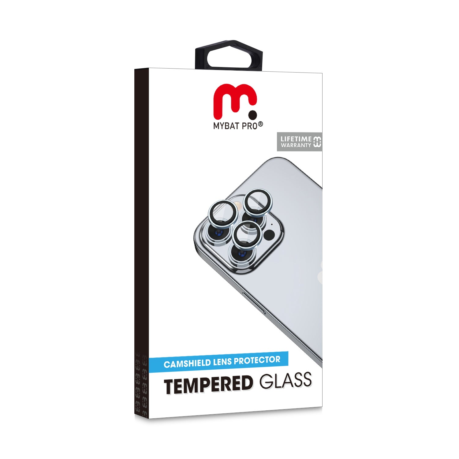 MyBat Pro Tempered Glass CamShield Lens Protector for Apple iPhone 14 / 14 Plus - Blue