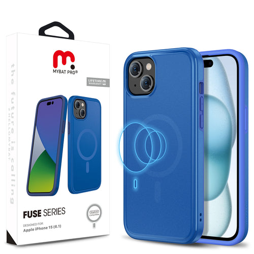 MyBat Pro Fuse Series w/ MagSafe Case for Apple iPhone 15 (6.1) - Blue - RIP15CSD5MS104-1.jpg