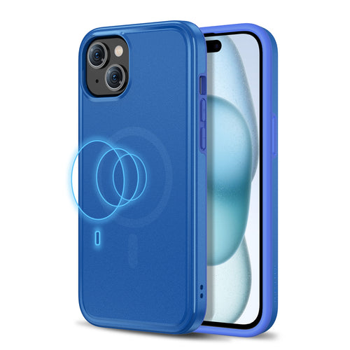 MyBat Pro Fuse Series w/ MagSafe Case for Apple iPhone 15 (6.1) - Blue - RIP15CSD5MS104-2.jpg