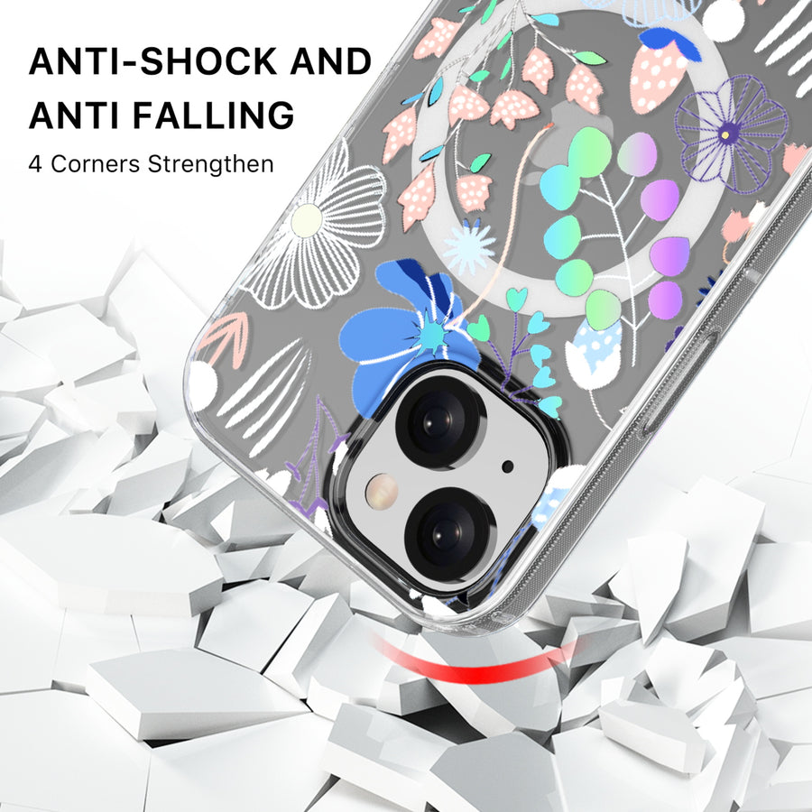 MyBat Pro Mood Series MagSafe Case for Apple iPhone 15 - Wildflowers - RIP15CSFSSM516-3.jpg