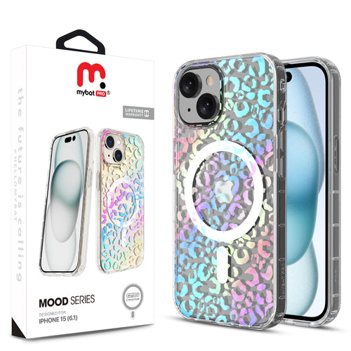 MyBat Pro Mood Series MagSafe Case for Apple iPhone 15 - Holographic Leopard - RIP15CSFSSM519-1.jpg