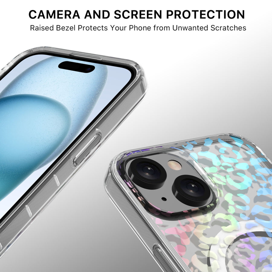 MyBat Pro Mood Series MagSafe Case for Apple iPhone 15 - Holographic Leopard - RIP15CSFSSM519-4.jpg