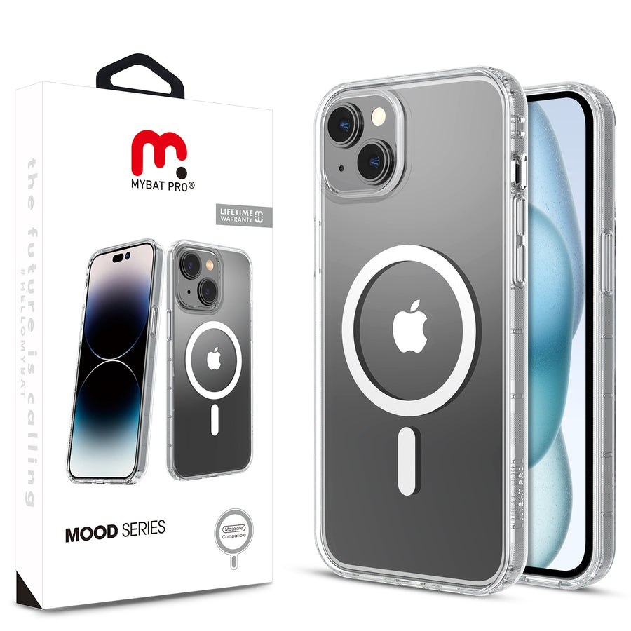 MyBat Pro Mood Series MagSafe Case for Apple iPhone 15 - Transparent Clear - RIP15CSFSST001-1.jpg