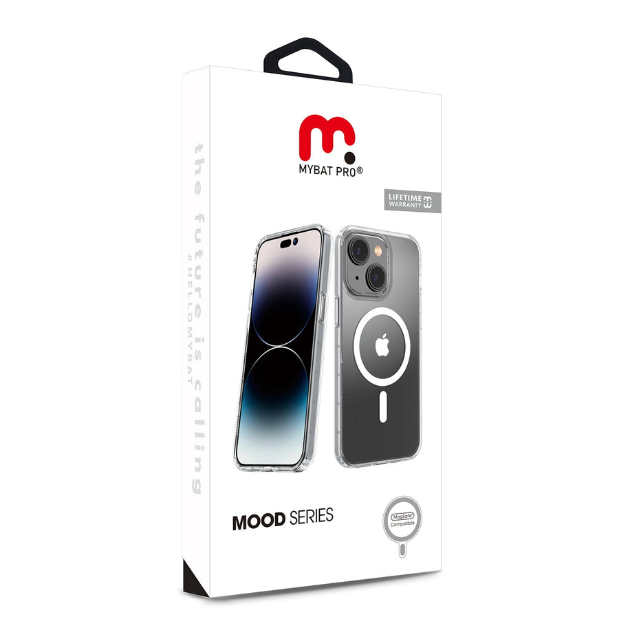 MyBat Pro Mood Series MagSafe Case for Apple iPhone 15 - Transparent Clear