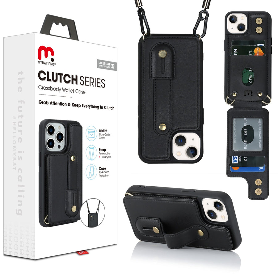 MyBat Pro Clutch Series Case for Apple iPhone 15 - Black