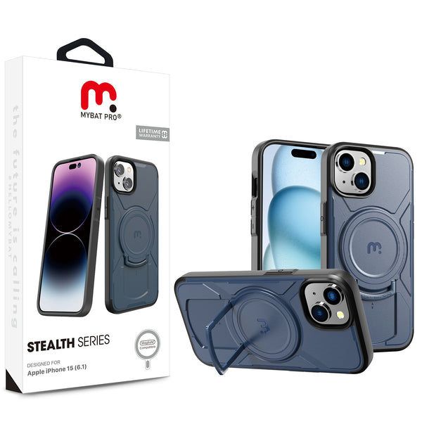 MyBat Pro Stealth Series Case for Apple iPhone 15 (6.1) - Blue / Black - RIP15CSSTSMS202-1.jpg