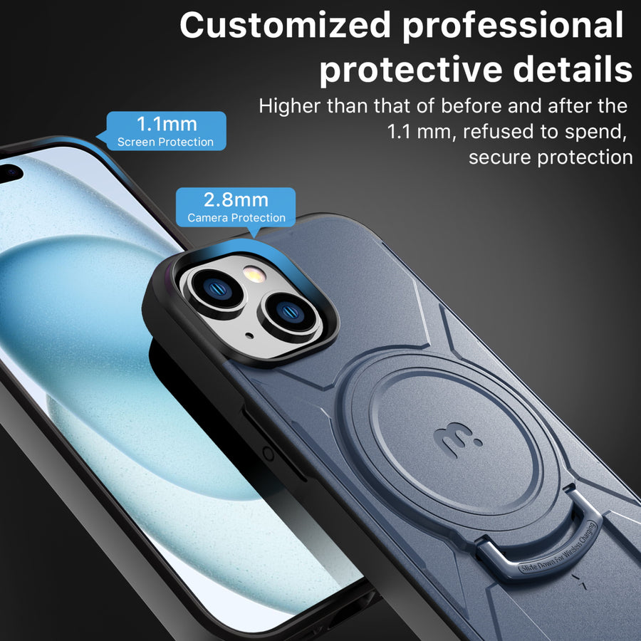 MyBat Pro Stealth Series Case for Apple iPhone 15 (6.1) - Blue / Black - RIP15CSSTSMS202-4.jpg