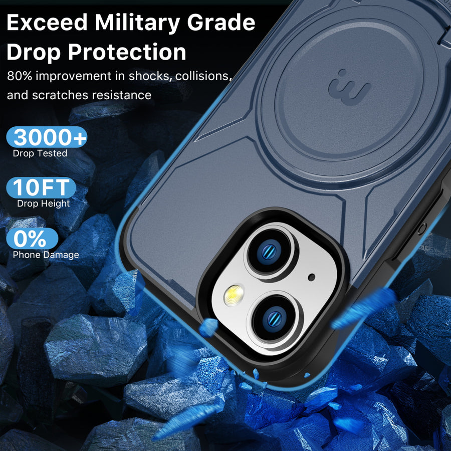 MyBat Pro Stealth Series Case for Apple iPhone 15 (6.1) - Blue / Black - RIP15CSSTSMS202-5.jpg