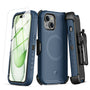 MyBat Pro Maverick Series MagSafe Case w/ Holster and Tempered Glass for Apple iPhone 15 Plus - Blue - RIP15MCS3NXMS002-1.JPG